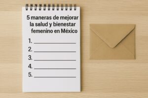 5 maneras de mejorar la salud y binestar femenino en Mexico